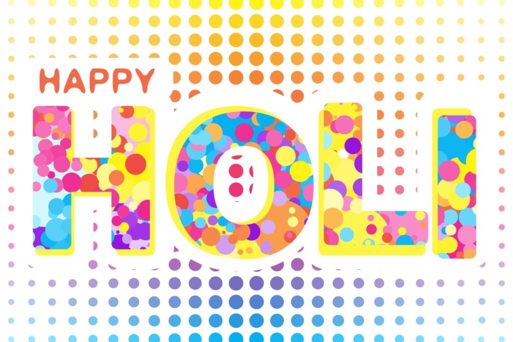 Festival Wishes 2026 Happy Holi Wishes 2026 colorful celebration image