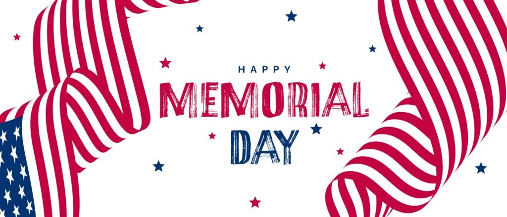 Memorial Day Wishes 2026 American flag tribute ceremony honoring fallen soldiers