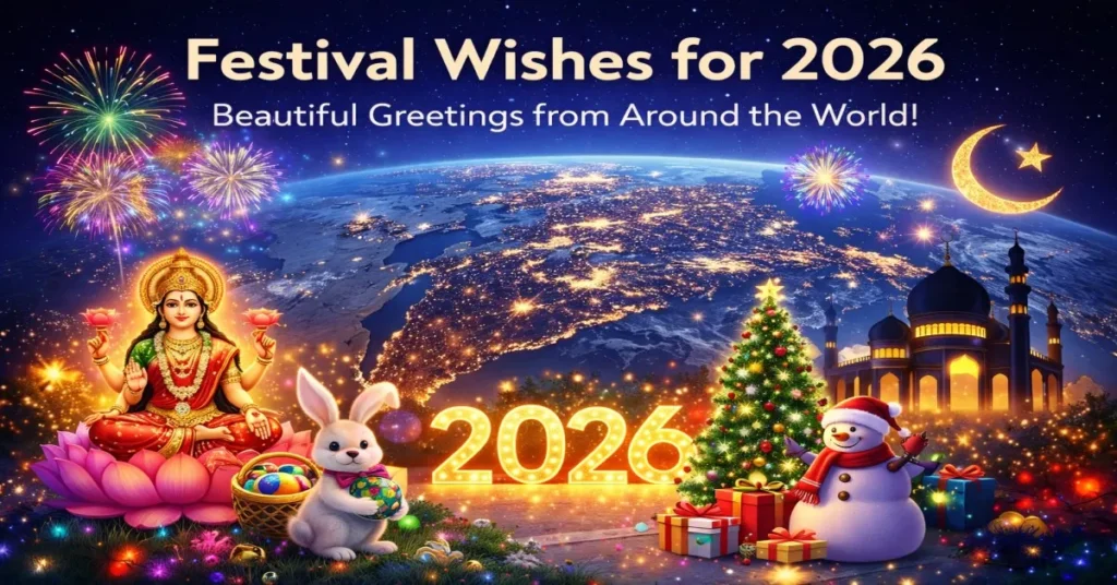 festival wishes 2026 global celebrations image