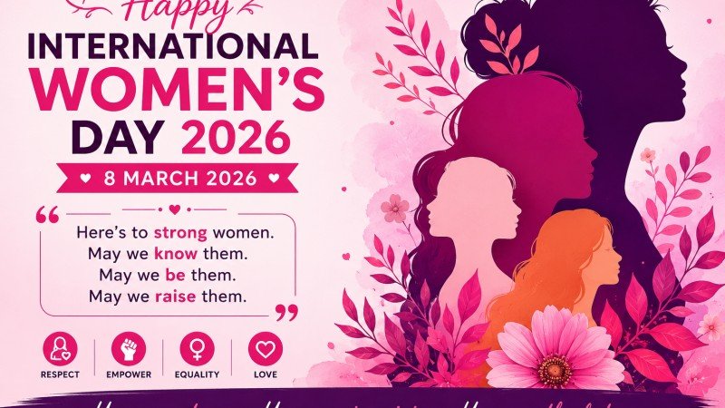 International Women’s Day 2026 wishes, messages and celebration image