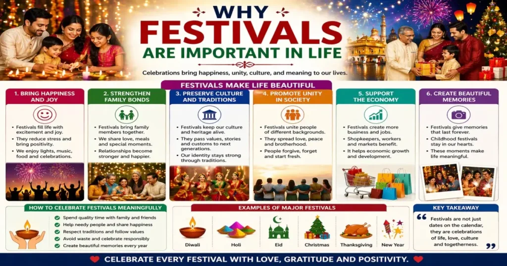 Why Festivals Are Important in Life family celebration image
