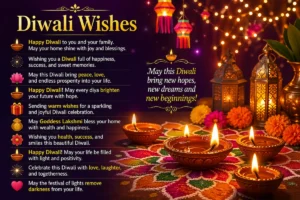 Why We Celebrate Diwali diyas lights family image