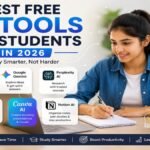 Best free AI tools for students in 2026 helping with studying, research, writing, presentations and productivity