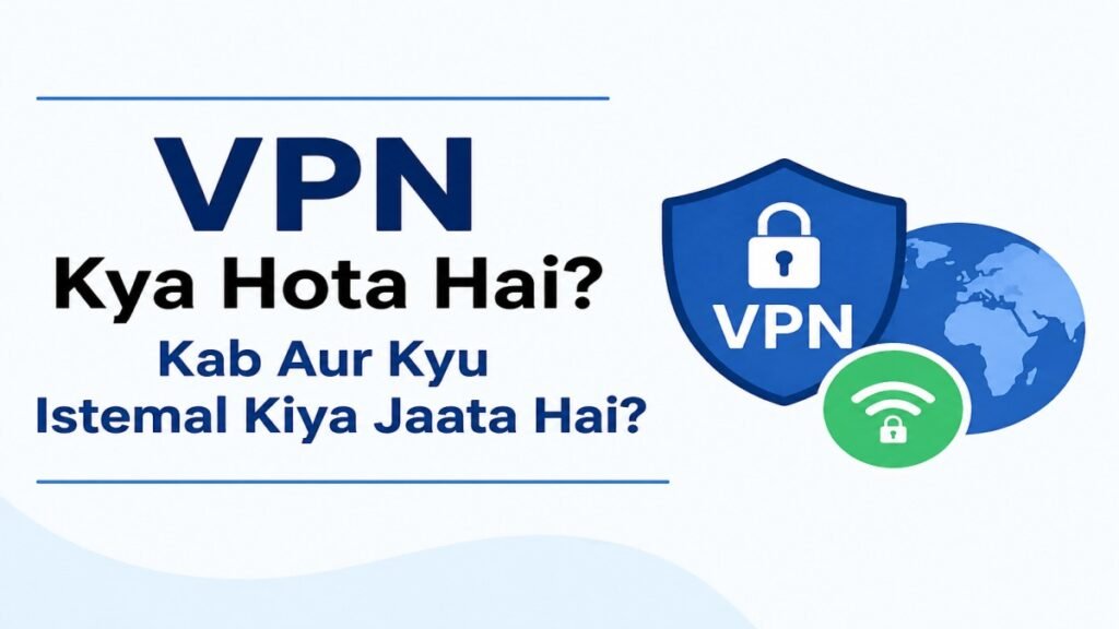 VPN kya hota hai aur kab aur kyu istemal kiya jaata hai