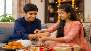 Why do we celebrate Raksha Bandhan festival with brother and sister tying rakhi at home